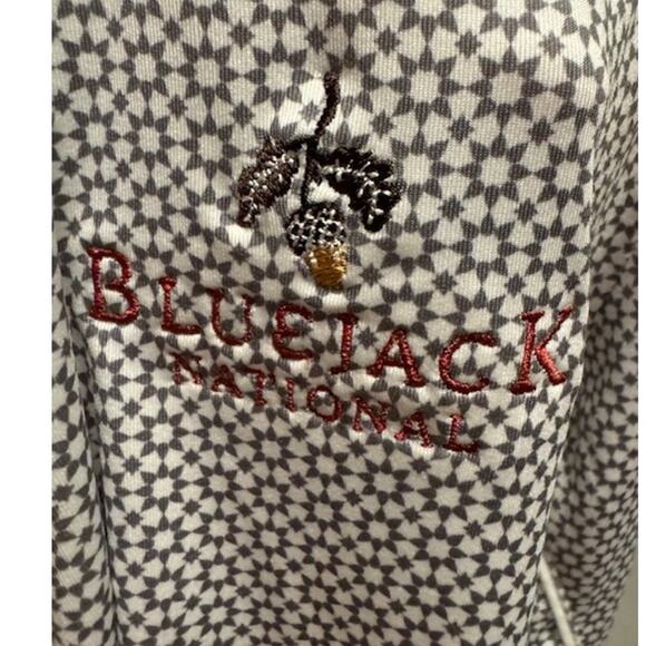 Peter Millar Tiger Woods Golf Course Performance Quarter Zip Pullover Medium - Picture 2 of 6